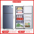 【98 blue black】top freezer & bottom fridge / divided storage shelves