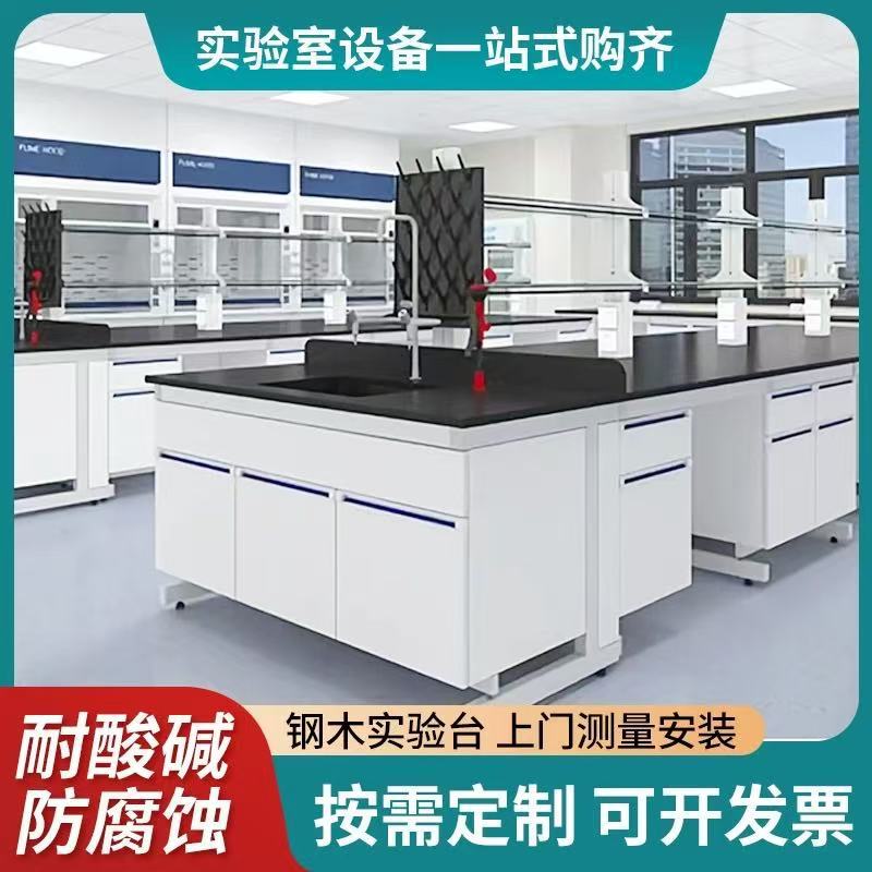 Laboratory Workbench Test Bench Test Equipment Bench Central Operation Side Bench Physical Chemistry All Steel Bench Experimental Bench