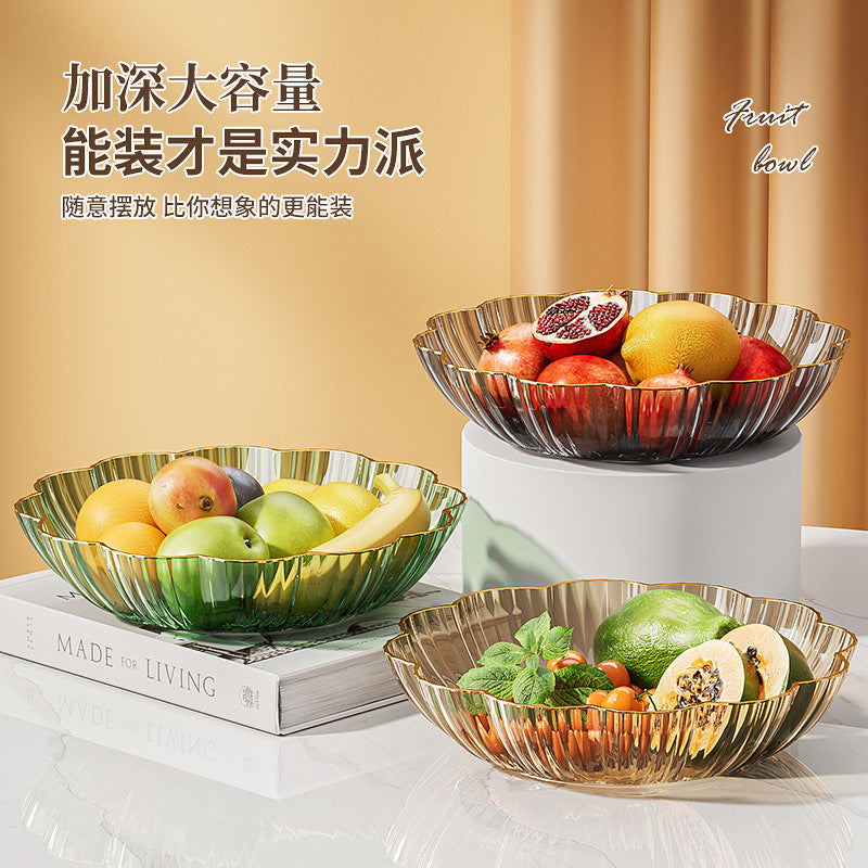 Dried fruit box Creative candy box Household dried fruit plate Combination grid with cover Living room Chinese New Year fruit melon seed candy plate