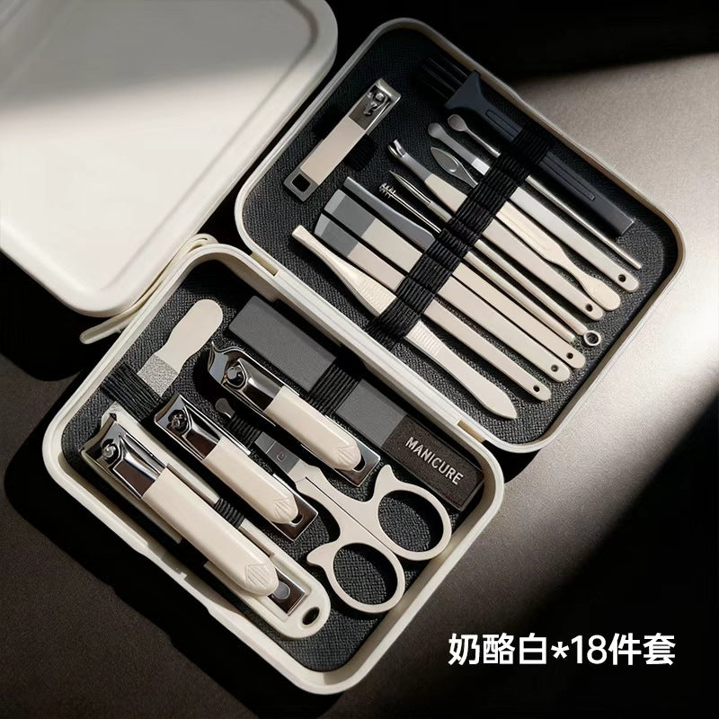 portable anti-splash nail clipper set beauty manicure nail clipper set manicure tool set complete set