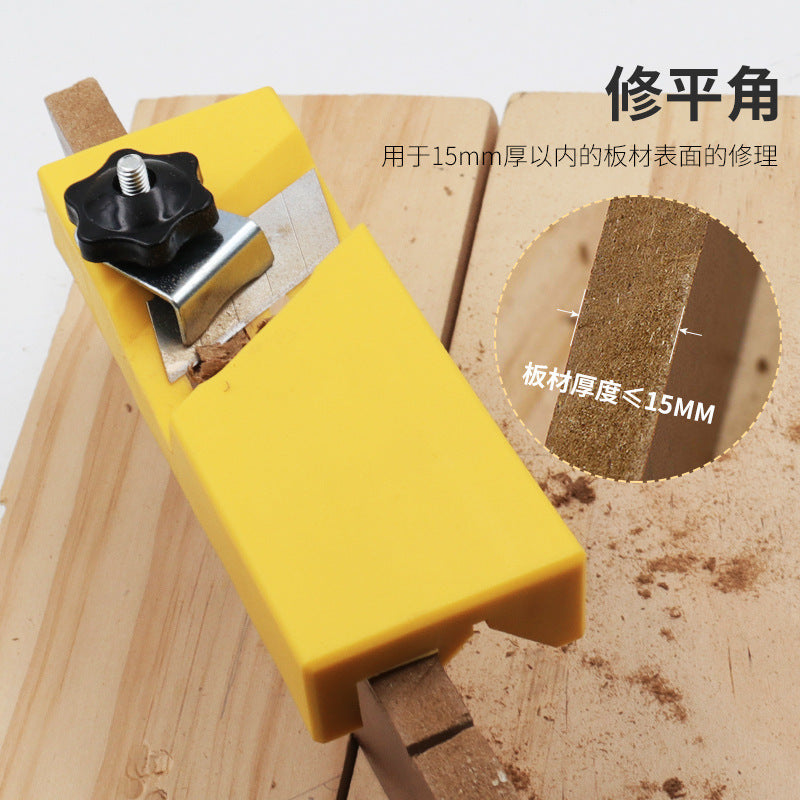 Manual woodworking planer Multifunctional sound-absorbing board Plastic board Gypsum board Chamfer Right angle flat angle trimmer Wholesale