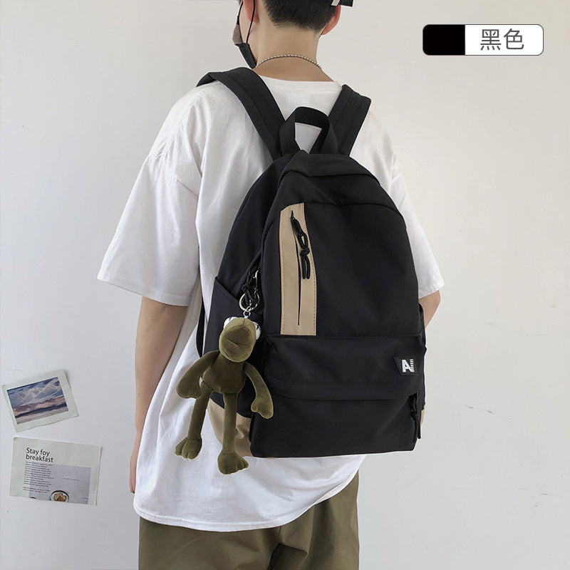 School bag junior high school girls high school students backpack elementary school students travel backpack large capacity 2023 light
