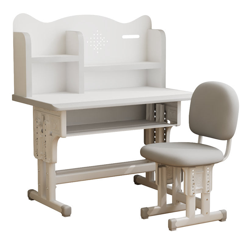 2025 new children's study desk - elementary school home writing desk - kids' specialized table - height adjustable desk and chair set