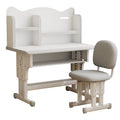 Smart 80*50 desktop + high elastic sponge chair + gray
