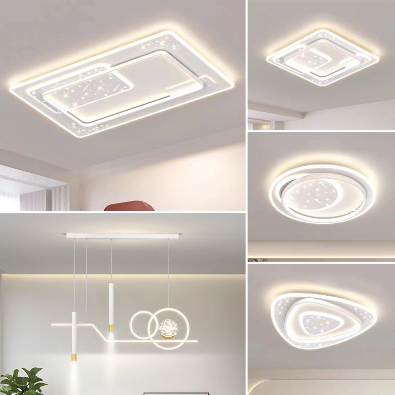 Living room light ceiling light modern simple atmosphere living room main light whole house lighting package combination Guangdong Zhongshan lighting