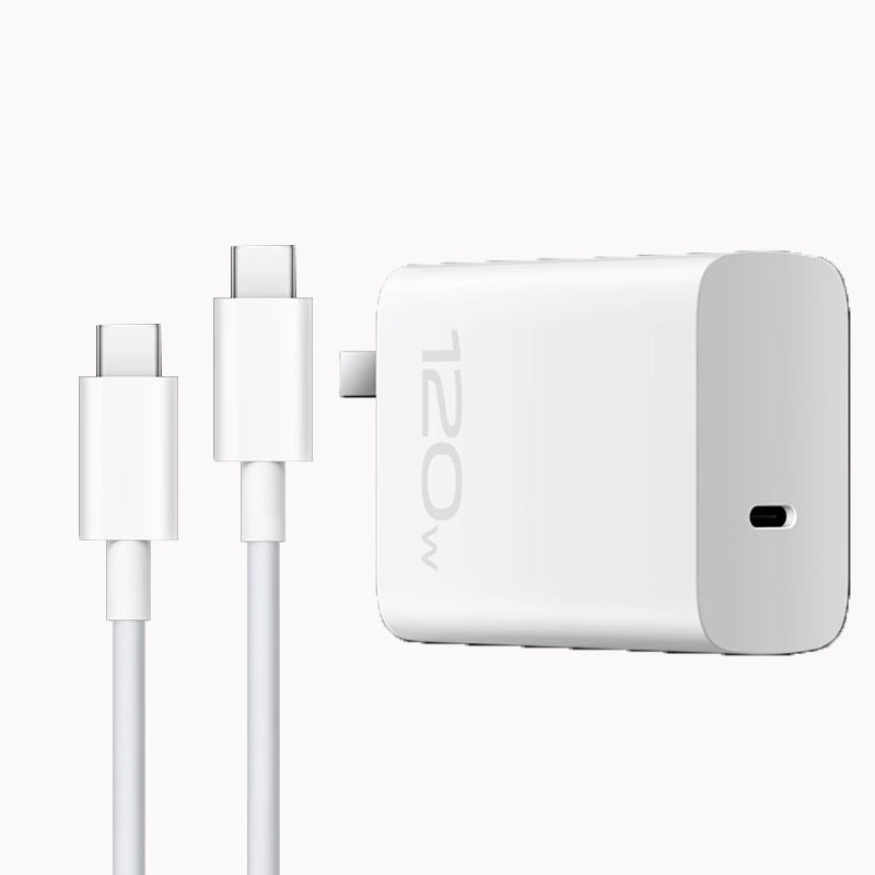 Suitable for iqoo120w super flash charging iqoo charger gallium nitride 12/11/10/9/8/neo7typec cable