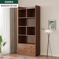 Bookcase floor-standing locker for home living room display cabinet wall-mounted storage locker bedroom with door dust-proof bookshelf
