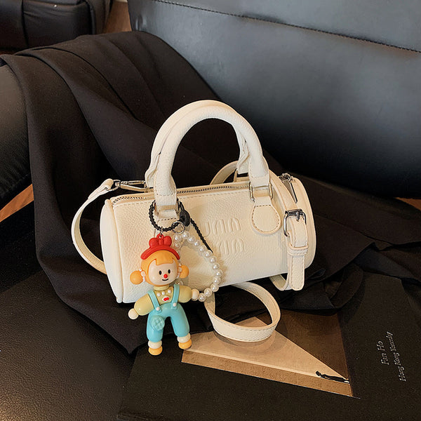 Niche design pillow bag women's 2025 new summer retro handbag texture versatile shoulder messenger bag