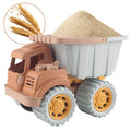 Beach toy set for kids: wheat straw thickened, drop-resistant sand bucket, hourglass, sand shovel, and water play toys for the beach
