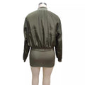 Exclusive custom link for european and american women's apparel: sexy lace-up women's skirt set