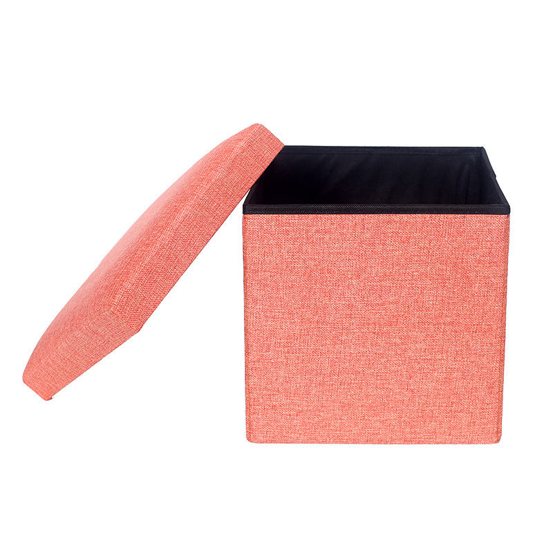 Storage stool rectangular storage stool can sit adult household multi-functional small sofa shoe changing stool storage box artifact