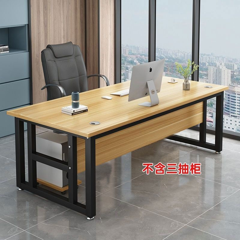 Computer desk desktop casual modern boss desk office desk staff slot desk for home desk practical desk