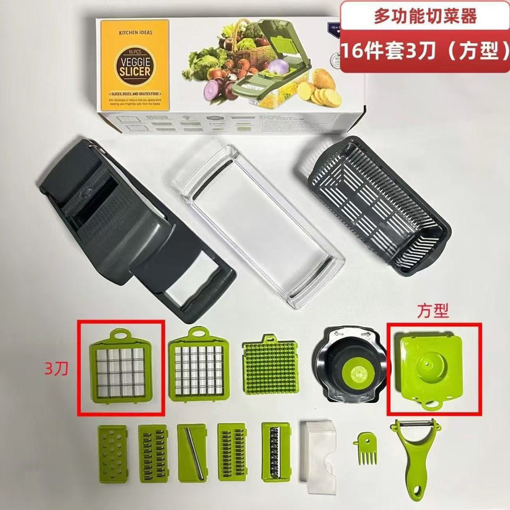 kitchen handy gadget handy gadget multifunctional dicer shredder grater slicer kitchen daily necessities