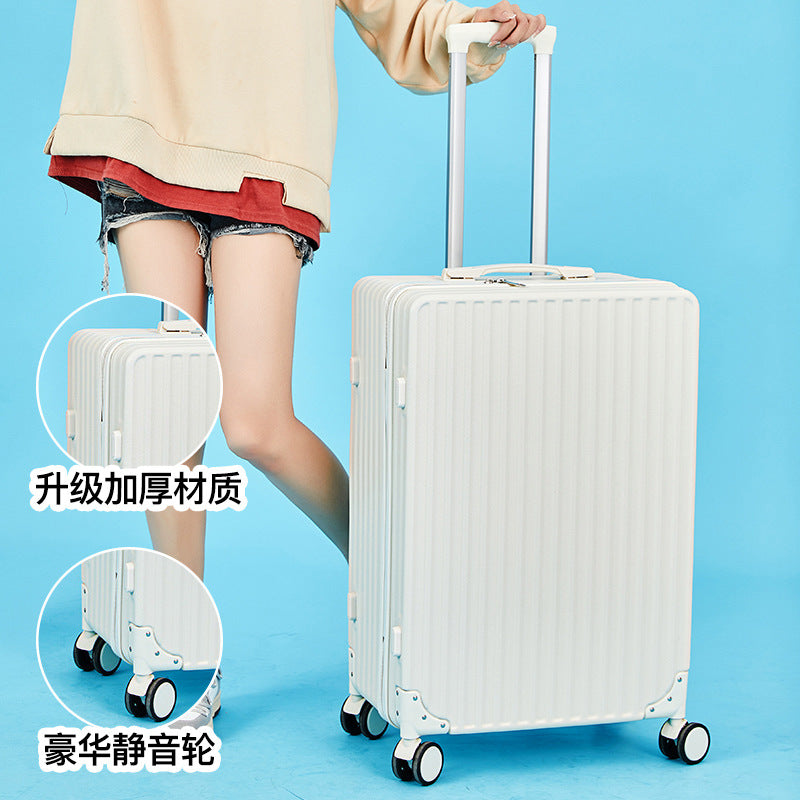 Luggage ins Internet celebrity trolley suitcase 20 inch personality 28 men and women universal wheel 22 password trolley case