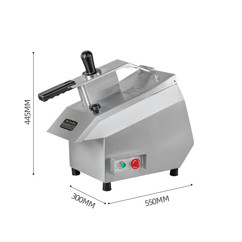Henglian automatic commercial vegetable cutting machine, multi-functional potato chip and radish dicing machine for canteens