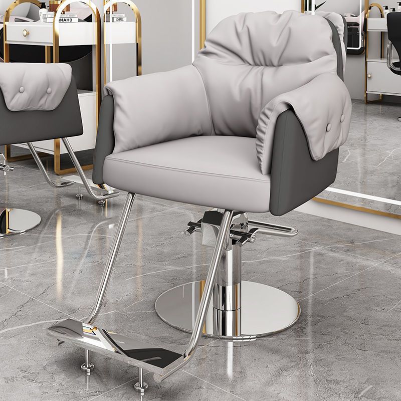 Hairdressing shop chair popular hair salon special classy hairdressing chair hairdressing shop seat hair cutting stool stainless steel hairdressing chair