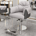 Luxury upgrade-stainless steel silver plate [light gray inside and dark gray outside]