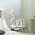 Minimalist chic bedside lamp - nordic design, artistic usb rechargeable touch & remote control desk lamp for bedroom study
