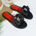Xinshun xingwang summer soft leather new fairy fashion flats one-character 2025 slippers outwear easiest for match women's sandals