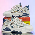 Men's shoes 2026 spring/summer new breathable trendy height-increasing sneakers student versatile casual sports white shoes for men