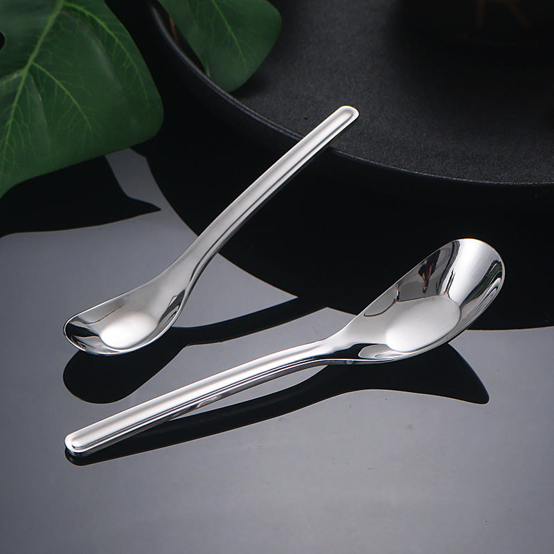Cartoon 304 stainless steel children's tableware spoon fork box three-piece set baby tableware mother and baby gifts fork and spoon