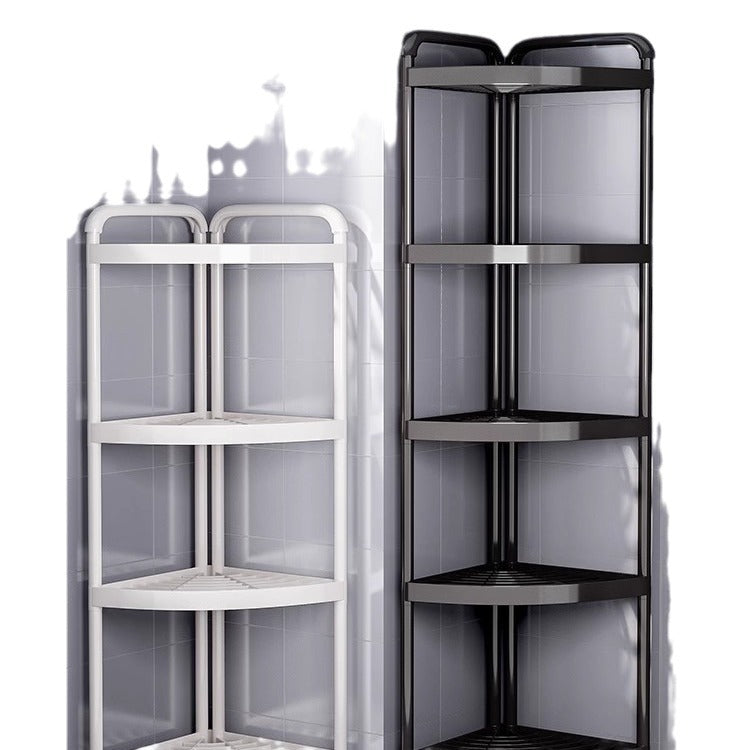 Bathroom tripod storage rack floor-standing seam storage rack bathroom corner toilet toilet corner storage rack
