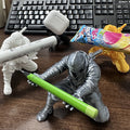 New cross-border 3d printed ninja pen holder 3d pen holder office classroom desktop decoration ornaments storage creative stand