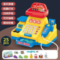kids cash register play house toy supermarket role play mini artificial convenience store cashier model