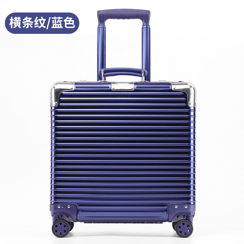 All-aluminum magnesium alloy trolley case 18-inch boarding case 20-inch suitcase bag all-metal small suitcase password box