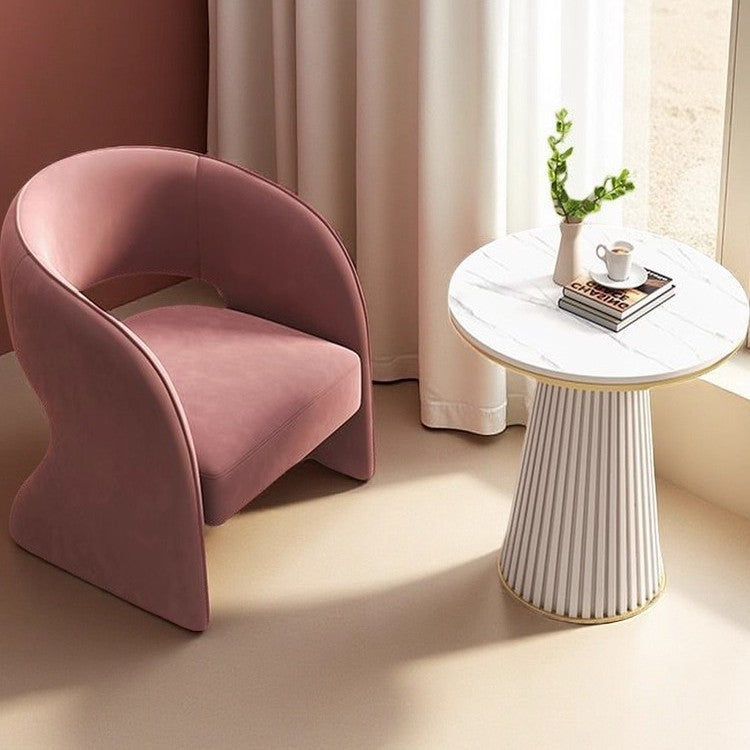 Hotel restaurant living room reception negotiation table and chair set - creative modern minimalist designer casual single sofa chair