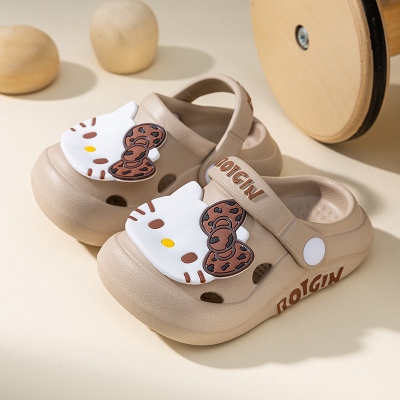 Eva kids' clogs - summer indoor anti-slip cartoon sandals for girls and boys (toddler to big kid sizes) - perfect for beach and everyday wear