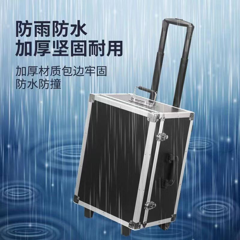 Dongguan Haosen trolley case aluminum alloy air case host display screen transportation luggage portable storage box