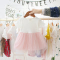 Girls' spring/summer dress - stylish korean style princess dress for toddlers and little girls - mesh skirt - lightweight summer dress for children