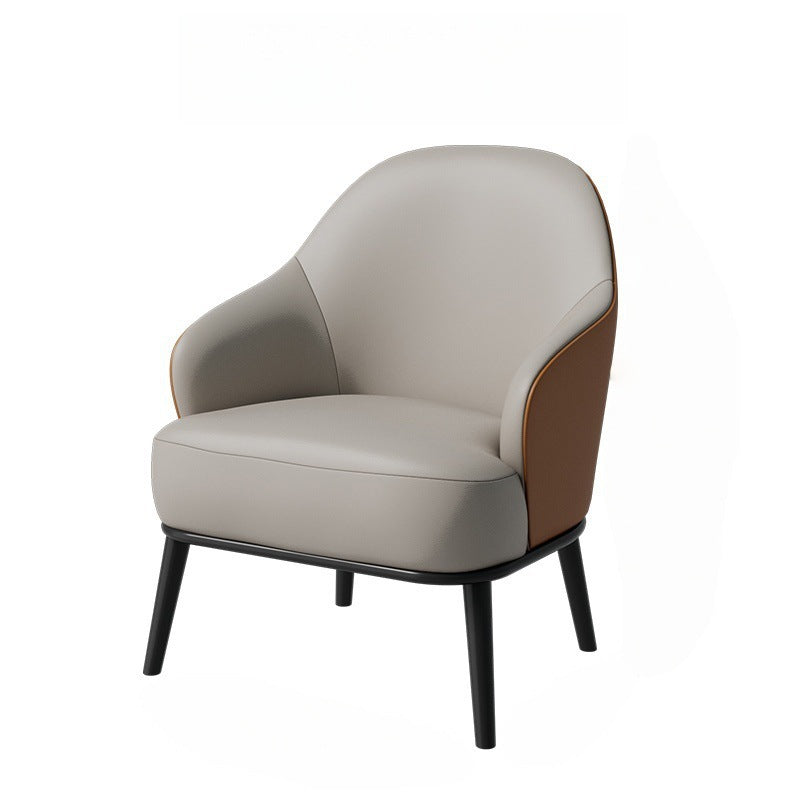 Luxury reception & negotiation table and chair set - ideal for sales centers, lounges, small round tables, leather sofa chairs, showrooms, and 4s stores