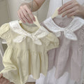 [summer clothing big sale free shipping] girls' baby shirt summer  k-style forest style baby girls' fashionable shirt short sleeves