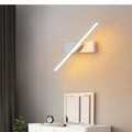 Modern minimalist bedroom bedside wall lamp - unique creative minimalist rotating wall sconce for hallway, living room, and background wall