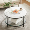 Tempered glass coffee table - modern minimalist design with mdf and abs construction - luxury accent table
