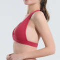 Anti-sagging seamless sports bra for women, professional shockproof breathable wireless running bra, yoga sports bra