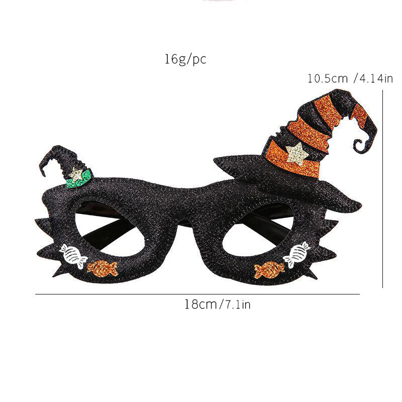 Halloween Pumpkin Glasses Kids Adult Ghost Festival Party Decorations Photo Props Funny Glasses Frames