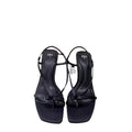 Za 2024summernew arrivalbows genuine leather high-heeled sandals women's outwear flip-flops open toe mid-heeled sandals and sandals