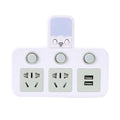 Two-pin socket 2-hole plug two-head plug strip two-phase for home with usb power strip japan taiwan drag power strip