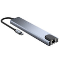 customized 8-in-1 docking station, compatible with apple macbooks and huawei laptops, usb converter