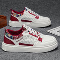 Men's shoes 2026 new spring fashion versatile men's casual white sneakers soft sole athletic breathable student trendy shoes