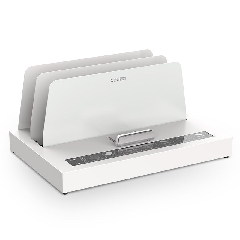 Deli 3882 Hot Melt Binding Machine Wireless Binding Machine Tender Financial Accounting Automatic Voucher Binding Machine Envelope