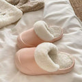 Popular winter soft easiest for matchcasual home heattechoutwearthick sole toe shoes fashion girl heart detachable