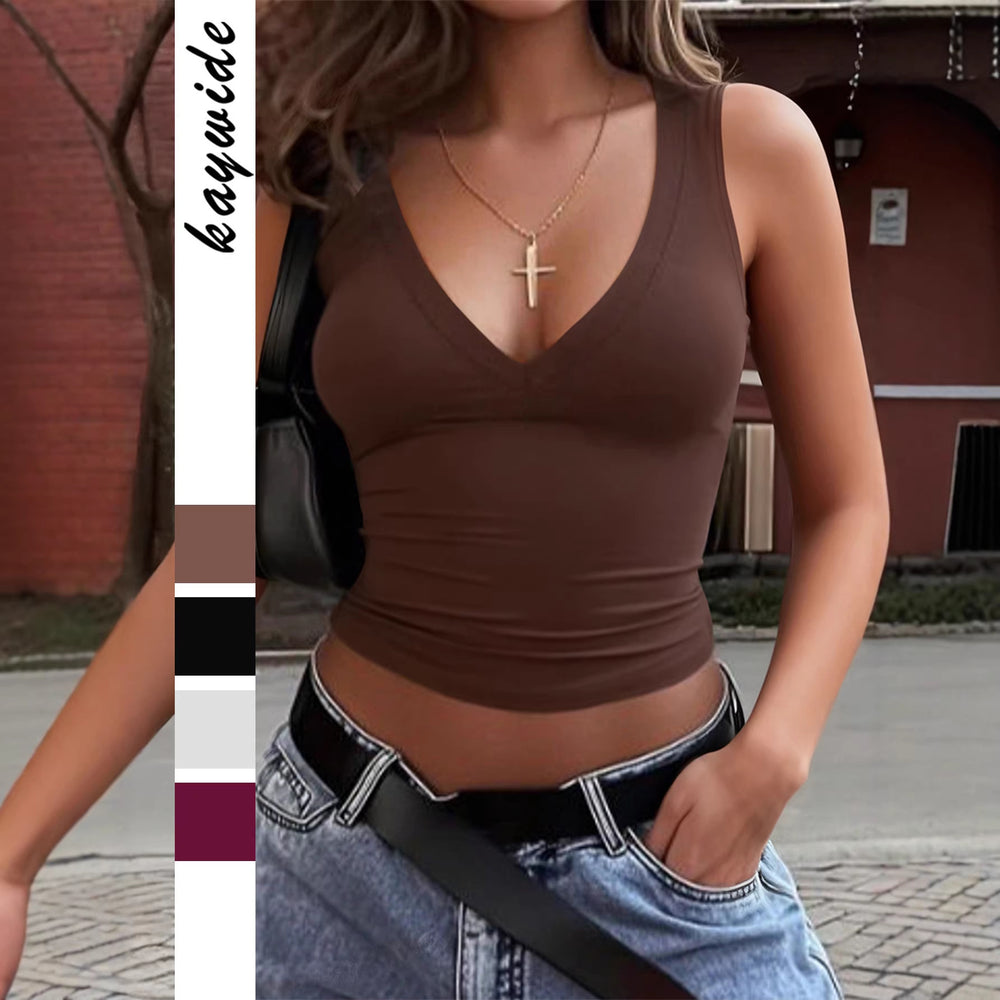 fashiony2ksexy american suspender t-shirt vest tops women's clothing  summer  independent station