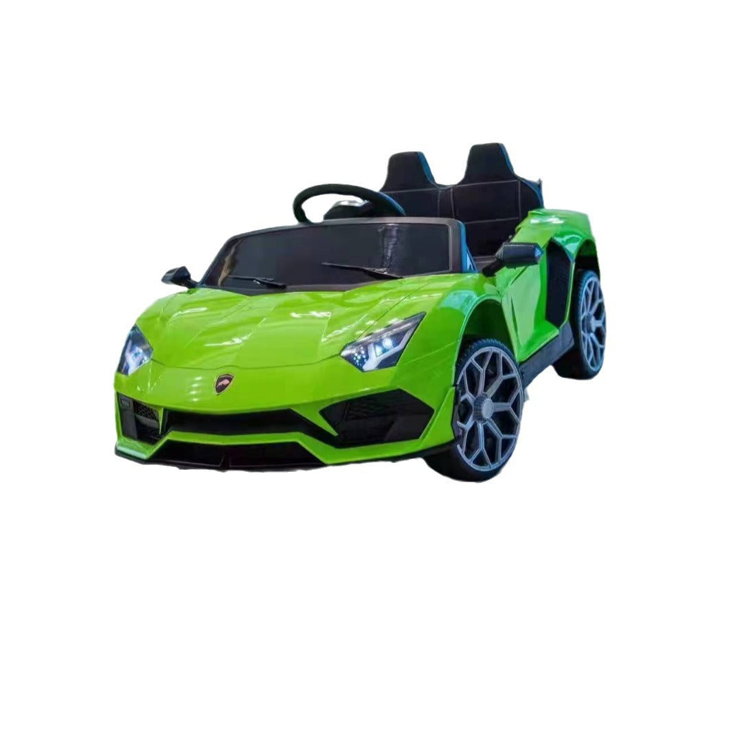 New children's electric car four-wheel remote control car charging can seat boys and girls baby sports car children's toy car