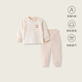 Baby autumn clothes and long pants suit high waist comfortable velvet separatesheattechintimatesfall and winter home clothes infant pajamas wholesale