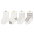 Baby elephant baby socks combed cotton kidsknee socks boneless plaid non-feet loose mouth infant socks
