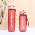 Factory custom student water bottle - large capacity plastic cup, fitness sports water bottle, portable water bottle, minimalist tumbler